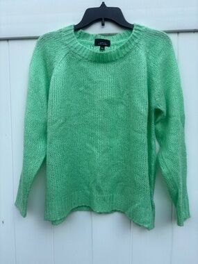 Active Mint Green Bow Back Knit Sweater Size S/M